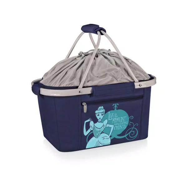 ONIVA Cinderella Metro Basket Collapsible Tote Cooler, 28 oz., Navy