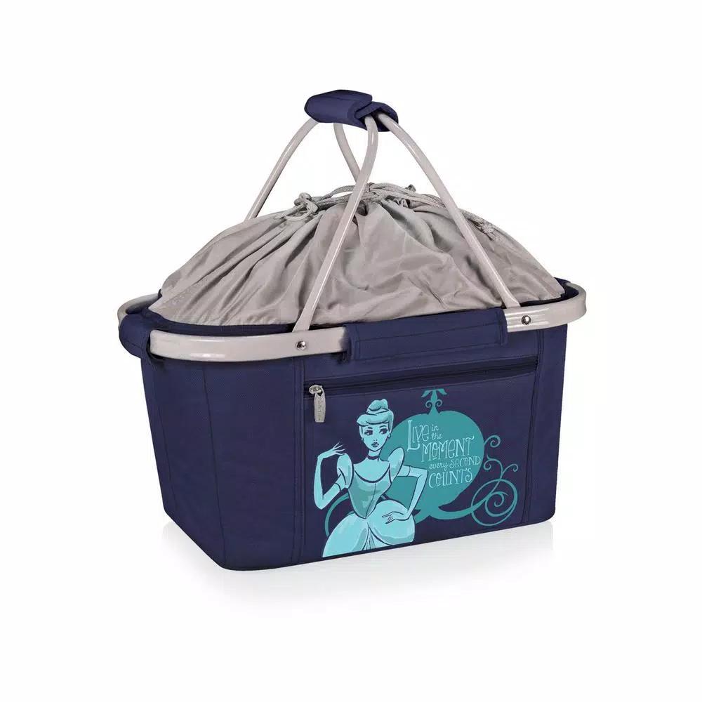 ONIVA Cinderella Metro Basket Collapsible Tote Cooler, 28 oz., Navy