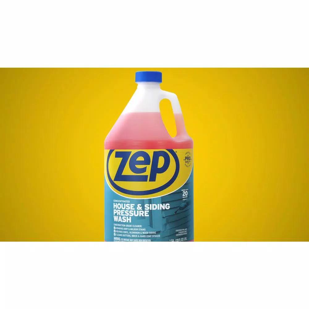 ZEP All-in-1 Premium Pressure Wash 172 oz. with House and Siding Concentrate 128 oz.