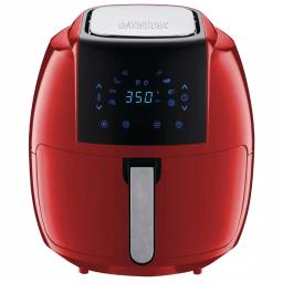 GoWISE USA 7.0 Qt. Red Electric Air Fryer with 8-in-1 Smart Programs and Recipe Book thumbnail 1