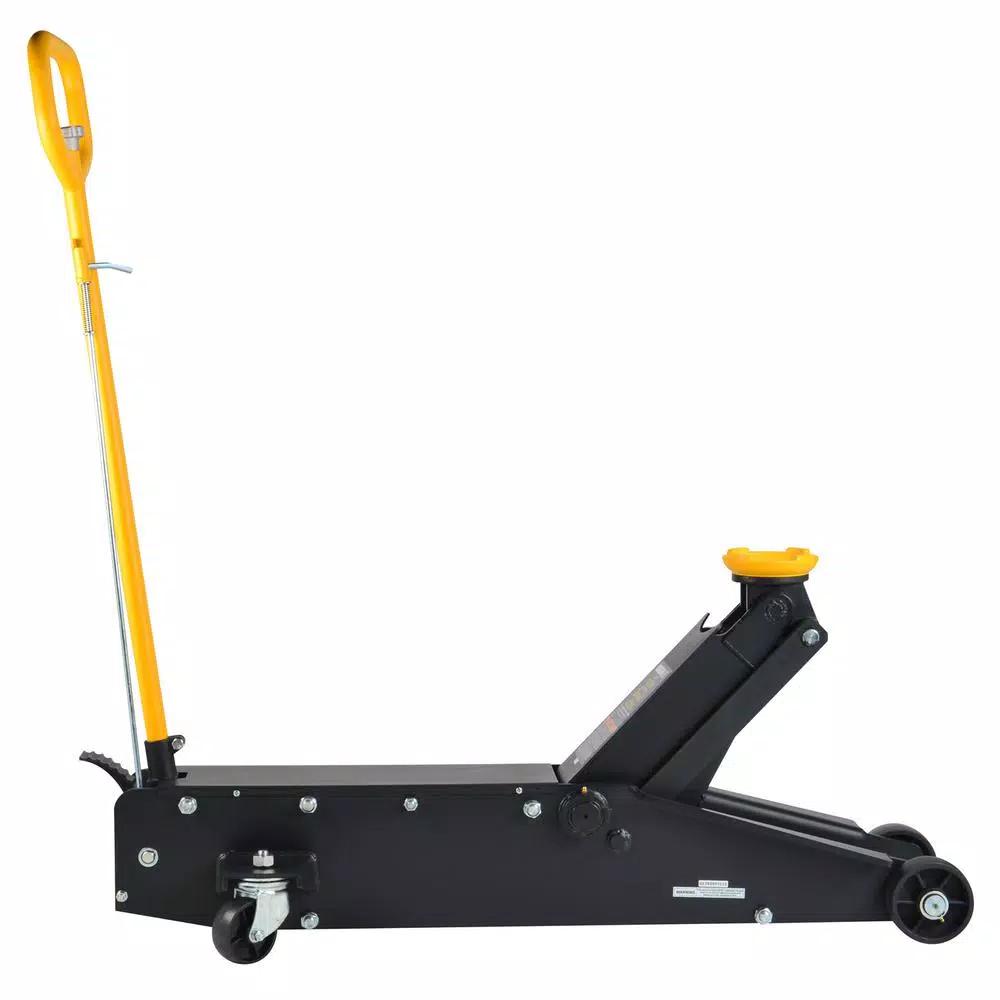 Omega Lift Magic Lift 10-Ton Capacity Long Chassis Hydraulic Service Jack, Black