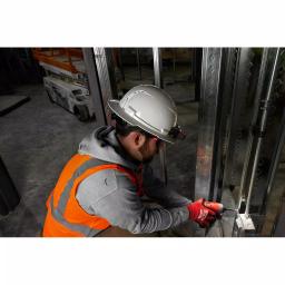 Milwaukee BOLT White Type 1 Class C Full Brim Vented Hard Hat with Performance Safety Glasses thumbnail 9