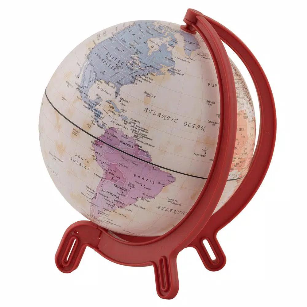 Waypoint Geographic Giacomino 6 in. Antique Oceans Kids Continents Globe - Educational World Map for Students
