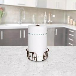 Spectrum Austin Rustic Steel Paper Towel Holder - Bronze thumbnail 5