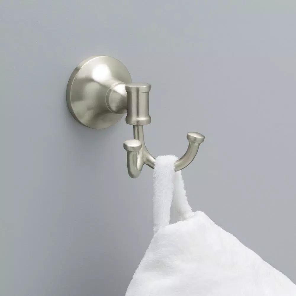 Delta Chamberlain Brushed Nickel Towel Hook with SpotShield Technology