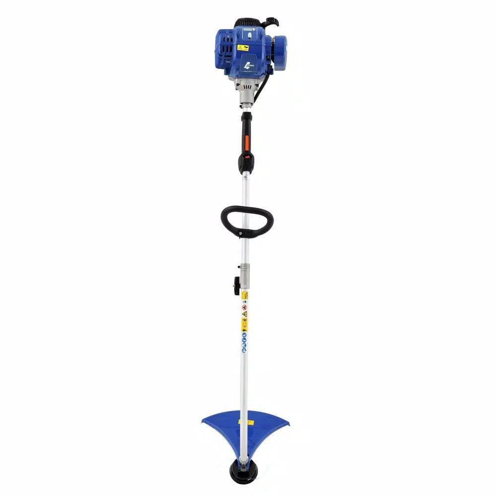 Badger 31cc 4-Cycle 2-in-1 Straight Shaft Grass Trimmer and Brush Cutter with Harness