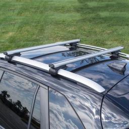 PRO-SERIES 47 in. Universal Aluminum Roof Bars for Small SUVs (Set of 2) thumbnail 2