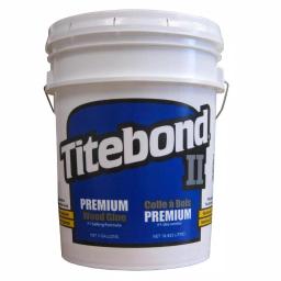 Titebond II Premium Wood Glue, 5 Gallon, Water-Resistant & UV-Resistant thumbnail 1