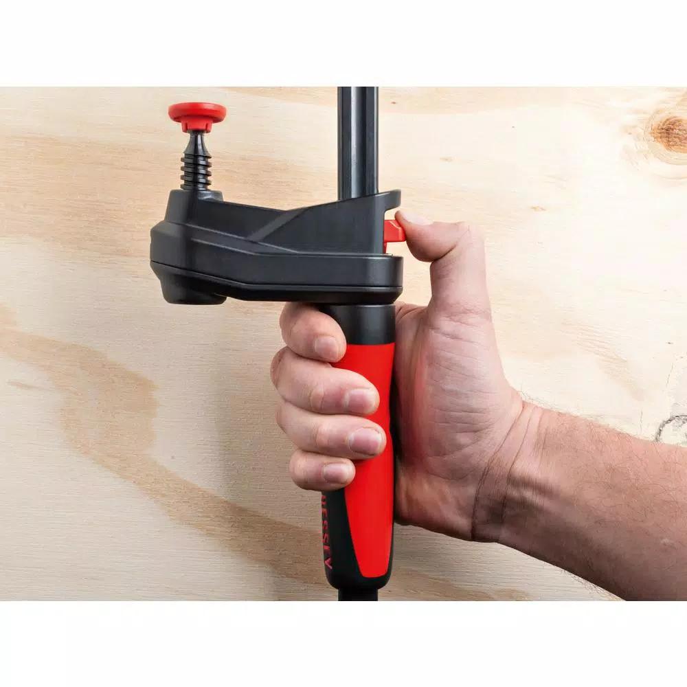 Bessey GearKlamp 24 in. Bar Clamp, 450 lb. Clamping Force, 2.375 in. Throat Depth