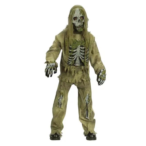 Fun World Medium Child Skeleton Zombie Halloween Costume for Boys