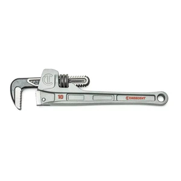 Crescent 10 in. Aluminum Slim Jaw Pipe Wrench