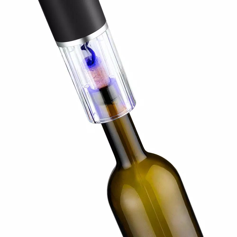 Ozeri Prestige II Cordless Electric Wine Bottle Opener with Foil Cutter and Lithium Battery