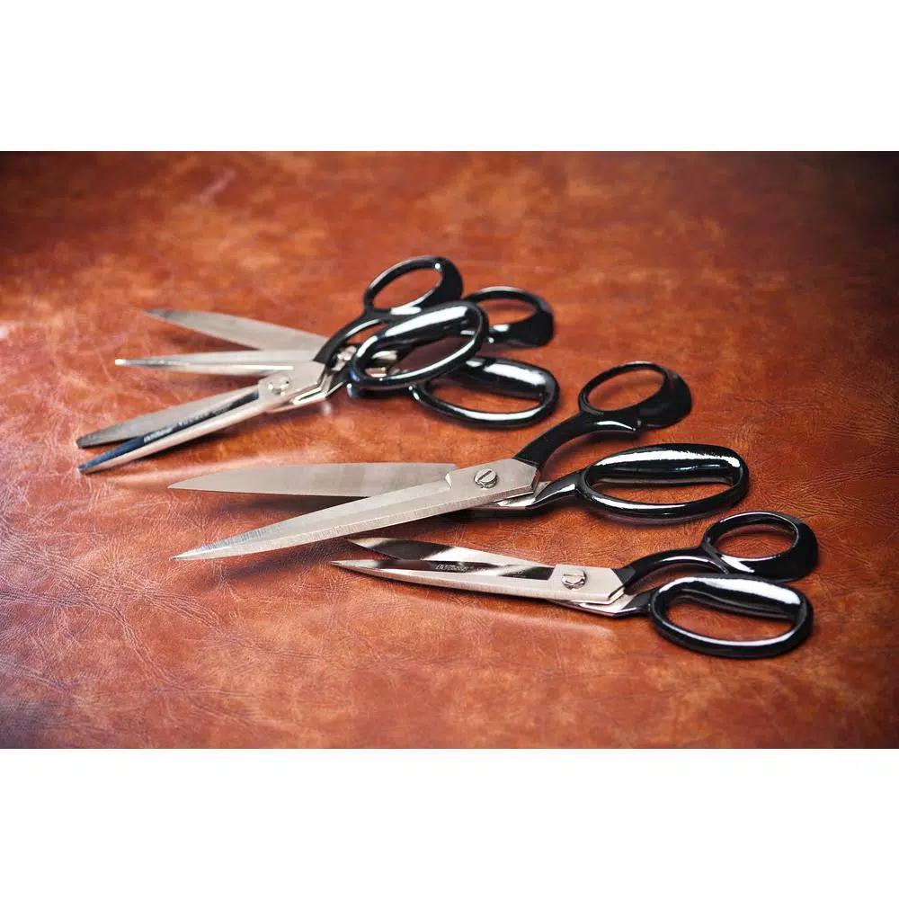 Wiss Crescent Wiss 10 in. Bent Handle Industrial Shears with Serrated Tanto Blade