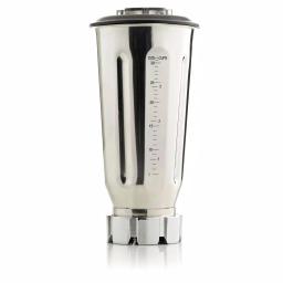 Omega BL360S 1 HP 2-Speed Blender with 32 oz. Stainless Steel Jar, Silver thumbnail 2