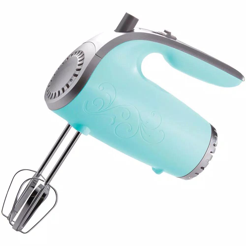 Brentwood Appliances HM-48BL 5-Speed Lightweight Electric Hand Mixer, Blue