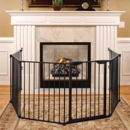 Dreambaby Mayfair Converta 3-in-1 Playpen and 6-Panel Multi-Purpose Gate, Black thumbnail 5