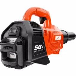 ECHO 58V Cordless Brushless Handheld Blower, 550 CFM, 145 MPH, Includes 2Ah Battery & Charger thumbnail 6