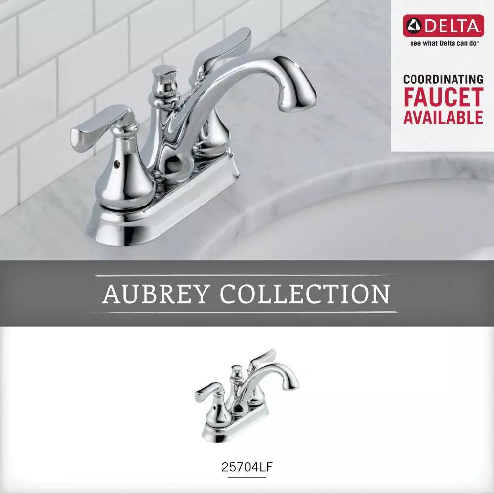 Delta Aubrey Polished Chrome Towel Ring