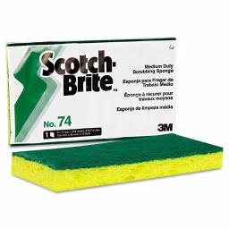 Scotch-Brite 3M Scotch-Brite Medium-Duty Scrubbing Sponge, Dual-Sided Cellulose and Synthetic Fiber (Case of 10) thumbnail 2