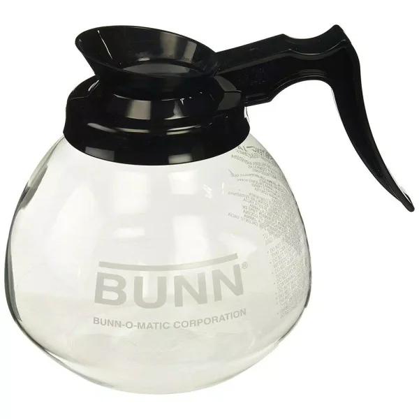 BUNN 12-Cup Commercial Glass Coffee Decanter with Black Handle, 42400.0101