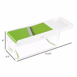 Classic Cuisine 7-in-1 Chopper Mandoline Slicer with Storage Base thumbnail 2
