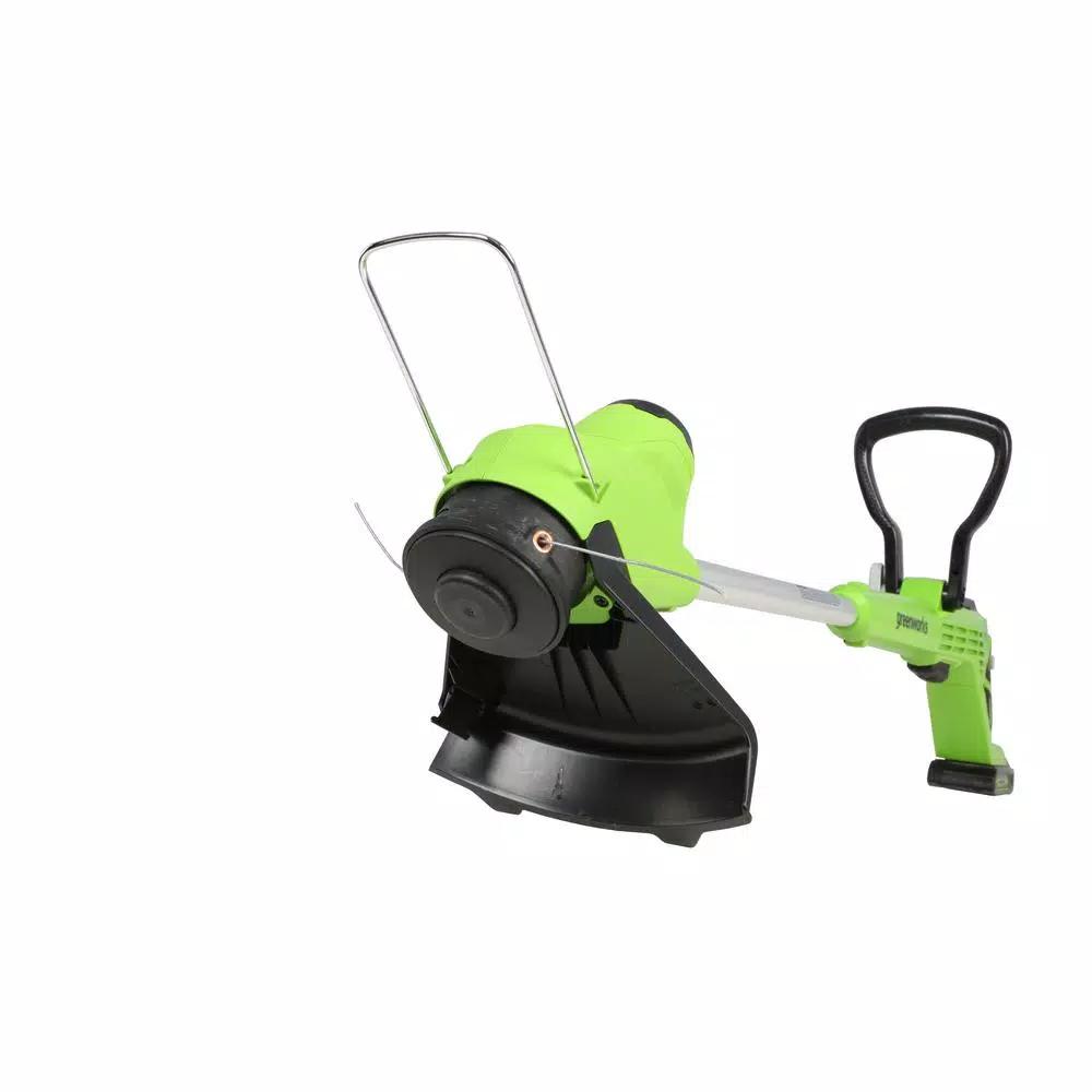 Greenworks 24V Cordless TORQDRIVE String Trimmer with 2.0 Ah Battery and Charger, 12 in. Cutting Path