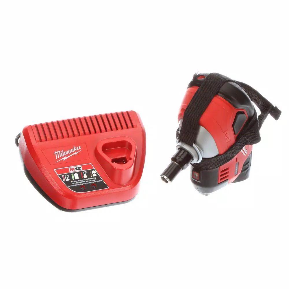 Milwaukee M12 12V Lithium-Ion Cordless Palm Nailer (Tool-Only)