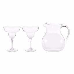 Libbey Indoors Out 7-Piece Tritan Margarita Entertaining Set with 96oz Pitcher and 6 Glasses thumbnail 7