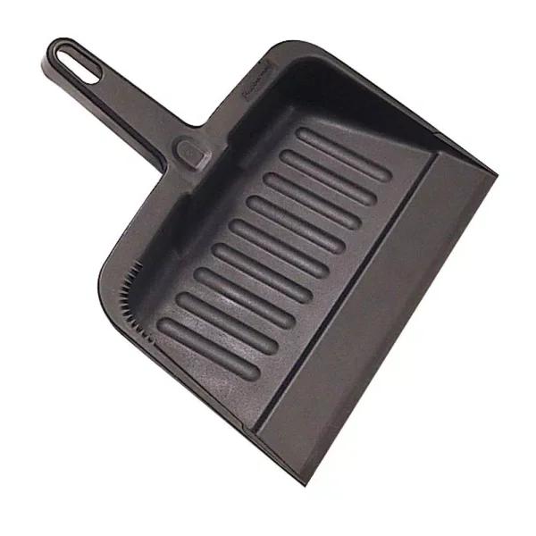 Rubbermaid Commercial Products Rubbermaid 12-1/4 in. Heavy Duty Dust Pan, Black