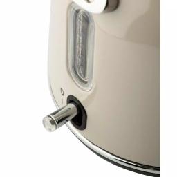 Haden Dorset 1.7L Electric Kettle, 7-Cup Stainless Steel with Auto Shut-Off, Putty Beige thumbnail 6