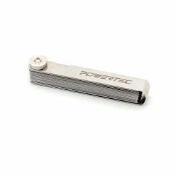 POWERTEC 32-Blade Feeler Gauge Set, Dual Marked Imperial and Metric, 0.0015-0.035 in. thumbnail 4