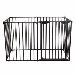Dreambaby Mayfair Converta 3-in-1 Playpen and 6-Panel Multi-Purpose Gate, Black thumbnail 2