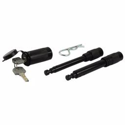 MaxxHaul Hitch Pin Lock Set - 5/8 in. & 1/2 in. Diameter Anti-Rattle Trailer Pins for Class I-V Hitches thumbnail 4