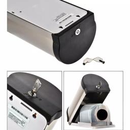 Alpine Industries 800ml Automatic Stainless Steel Gel Sanitizer & Soap Dispenser with Floor Stand thumbnail 7