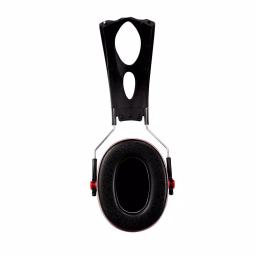 3M Pro-Grade Earmuffs, High NRR 30dB Hearing Protection, Red and Black thumbnail 4