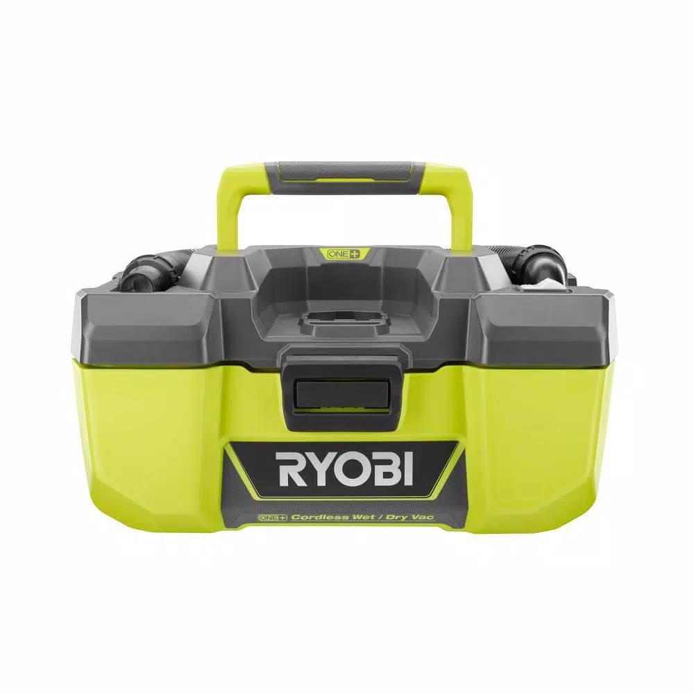 RYOBI 18V ONE+ 3 Gallon Project Wet/Dry Vacuum Kit with 2.0 Ah Battery and Charger