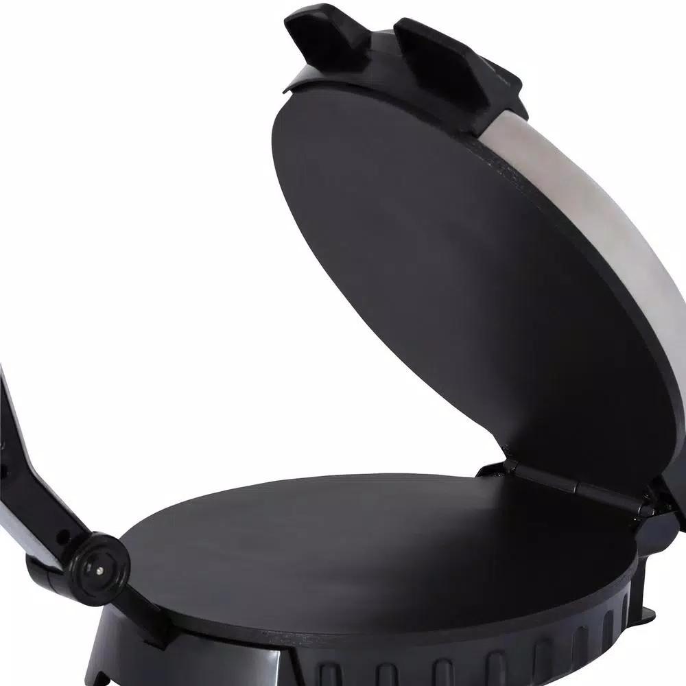 Brentwood Appliances TS-128 10 in. Nonstick Electric Tortilla Maker, Stainless Steel