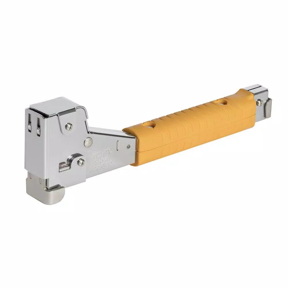 Arrow HT50 Professional Hammer Tacker, Chromed-Steel Body, T50 Staples