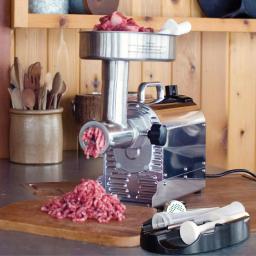 Weston Pro Series #22 1.5 HP Stainless Steel Electric Meat Grinder & Sausage Stuffer thumbnail 2