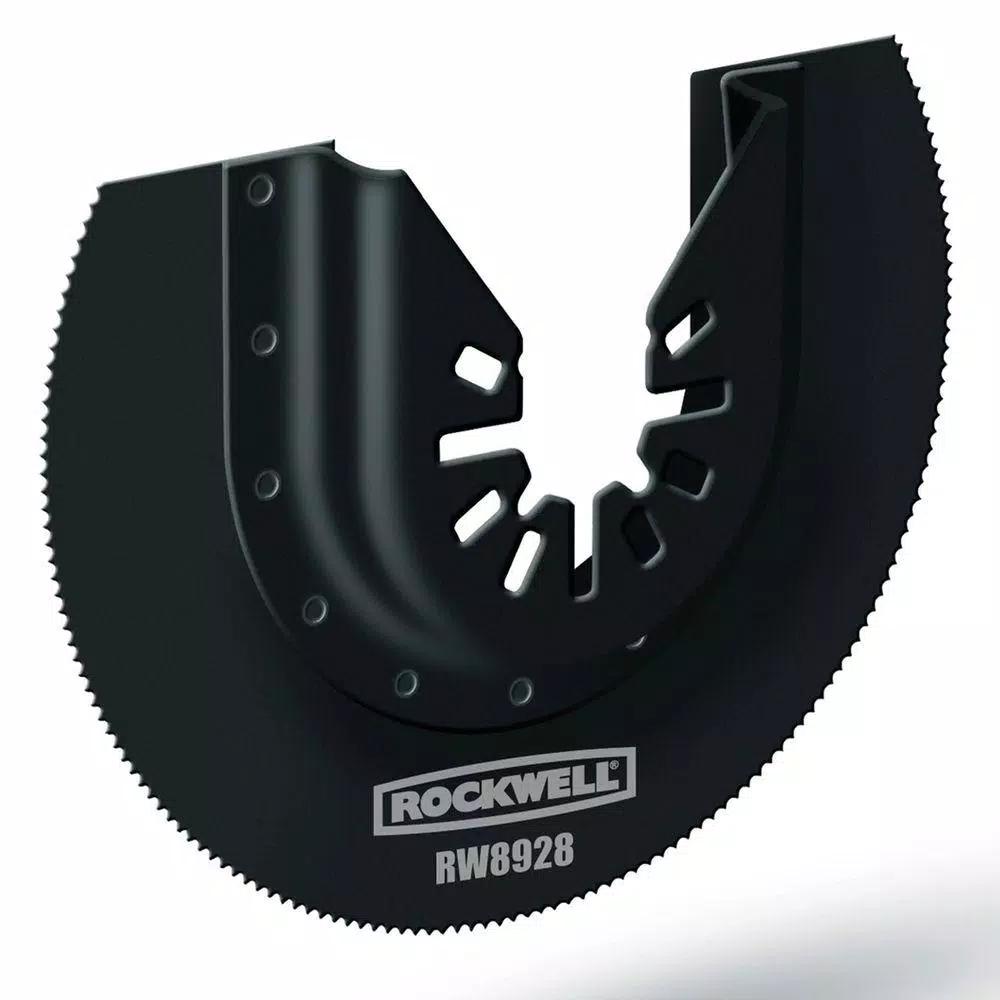 Rockwell Sonicrafter 3-1/8 in. High Speed Steel Semicircle Oscillating Saw Blade