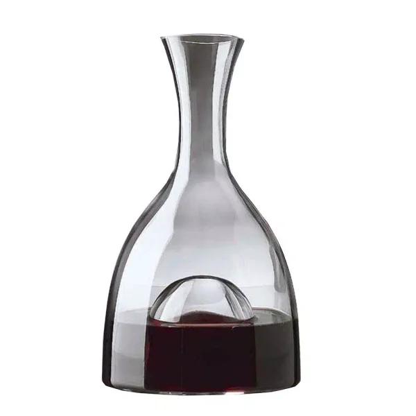 Wine Enthusiast 48 oz. Visual Wine Decanter - Lead-Free Crystal Glass