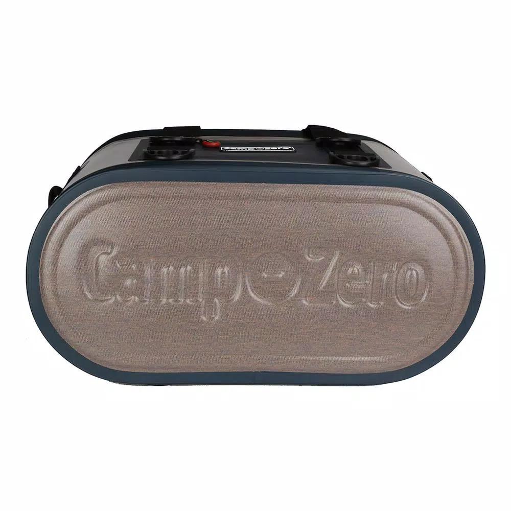 Camp-Zero 25.88 Qt. 40-Can Premium Soft Cooler - Beige and Blue
