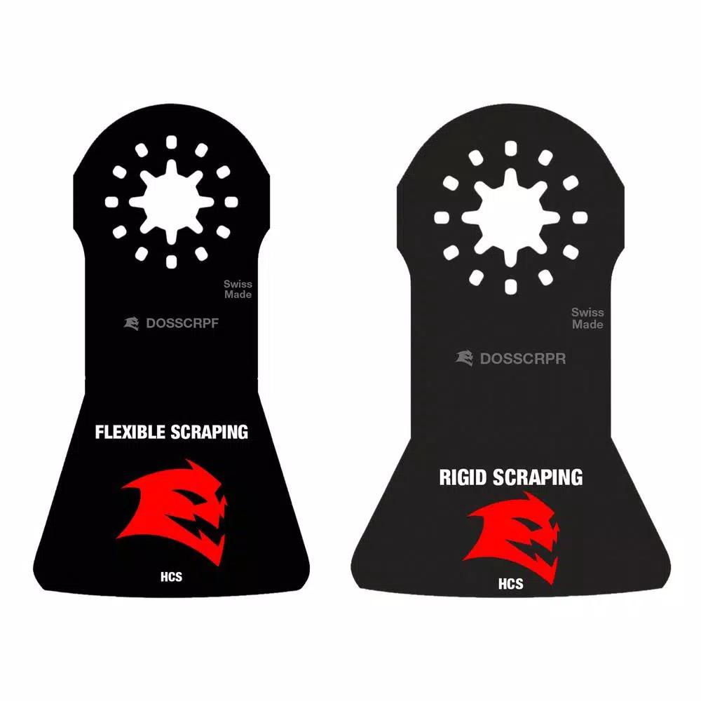 Diablo Starlock High Carbon Steel Oscillating Scraper Set for Adhesive Removal