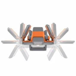 RIDGID 18V Hybrid Folding Panel LED Work Light Kit with 2.0 Ah Battery and Charger thumbnail 7