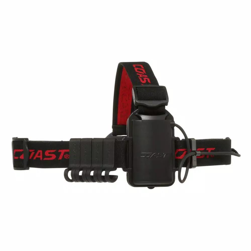 Coast HL40 300 Lumen LED Headlamp, Hardhat Compatible, Wide Angle Flood Beam