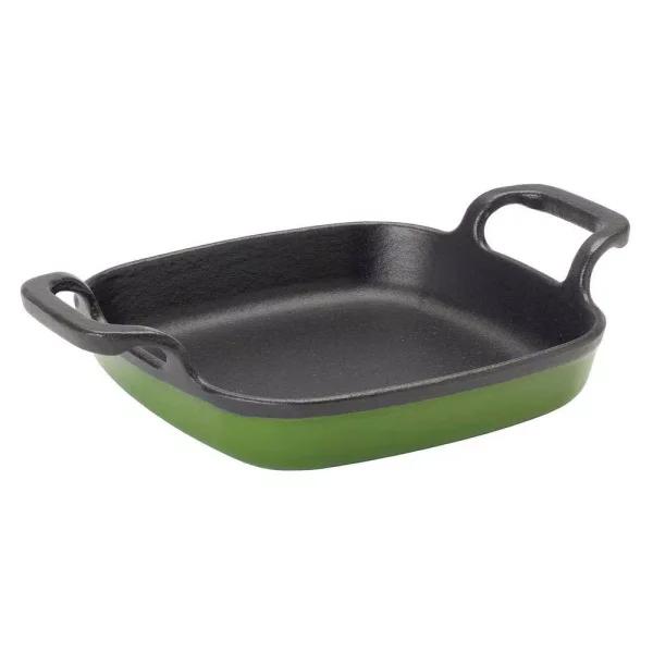 Bayou Classic 6 in. Cypress Green Enameled Cast Iron Baking Dish