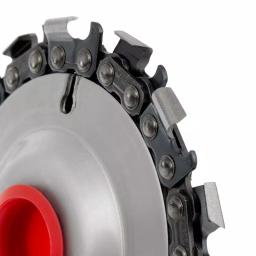 King Arthur's Tools Lancelot 4 in. 14-Teeth Steel Chainsaw Blade for Woodcarving and Angle Grinders thumbnail 2