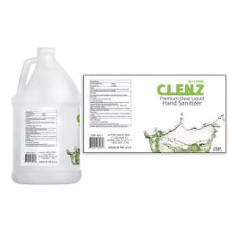 Alpine Industries Clenz Commercial Instant Liquid Hand Sanitizer, 80% Alcohol, 1 Gallon (4-Pack) thumbnail 2