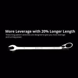 Capri Tools Metric 12-Piece Long Pattern Reversible Ratcheting Combination Wrench Set with Wrench Rack thumbnail 6