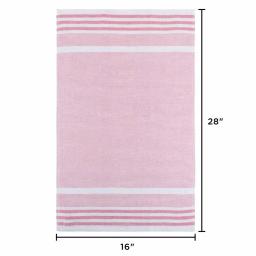 Unbranded Weymouth Home 8-Pack 100% Cotton Striped Kitchen Hand Towels thumbnail 2